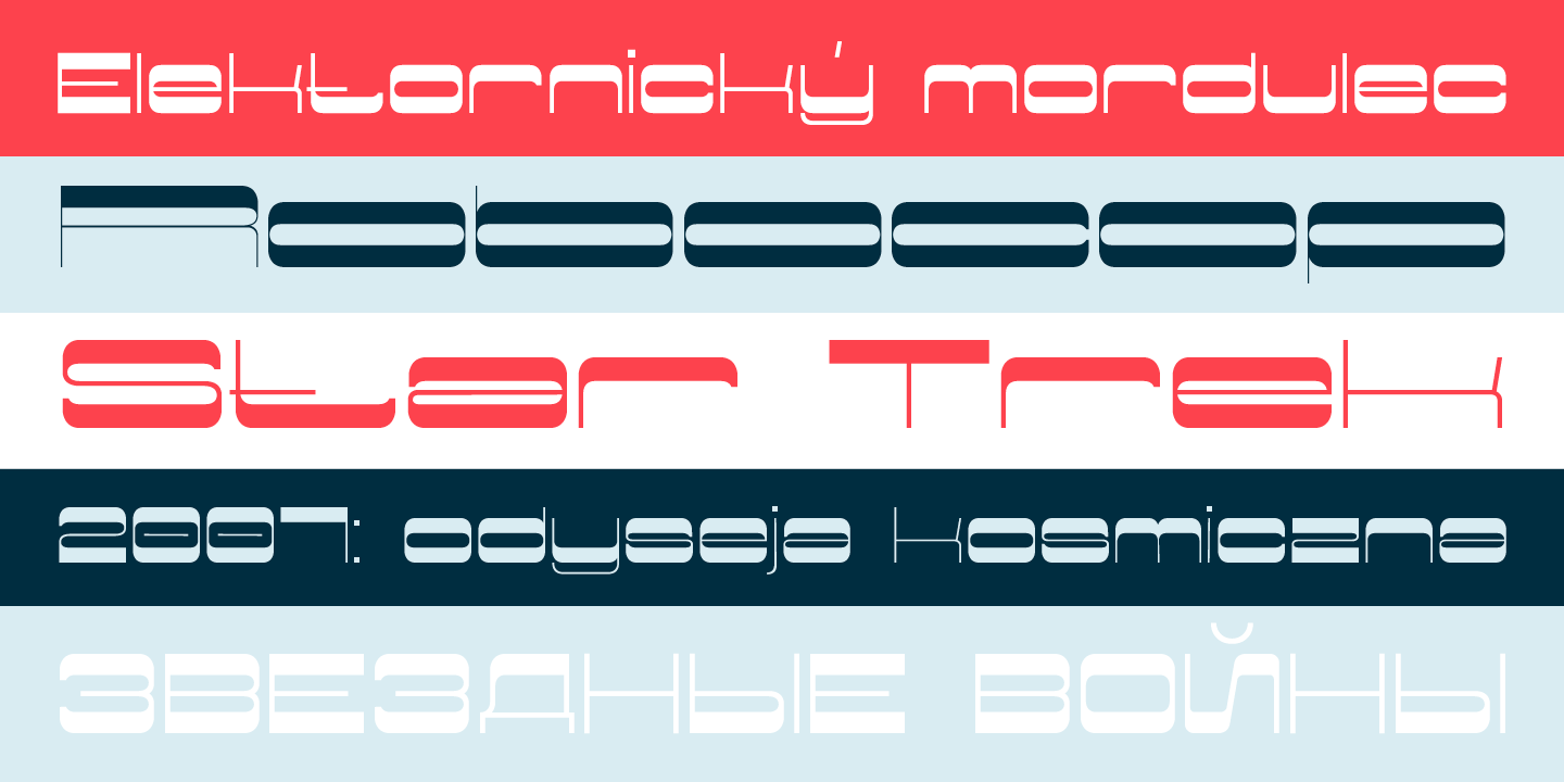 Solanum Thin Expanded Font preview